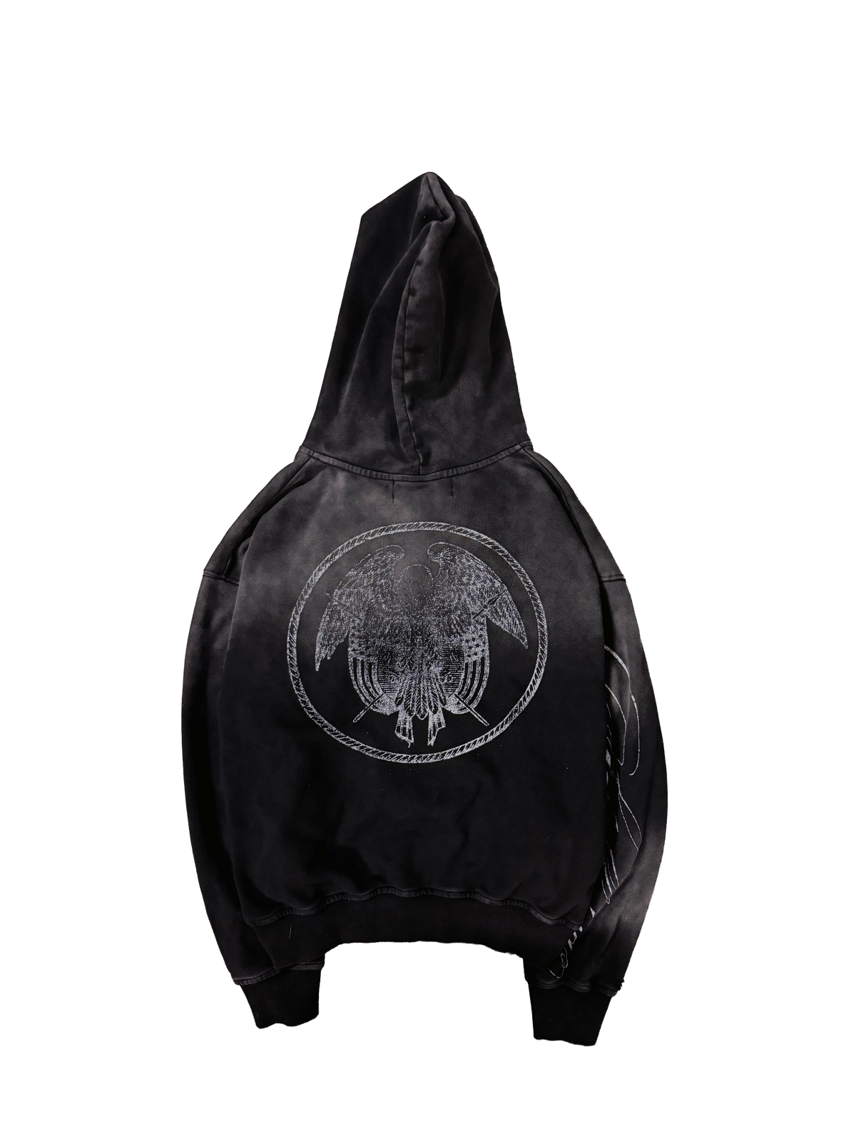 Resurrection Hoodie black, back