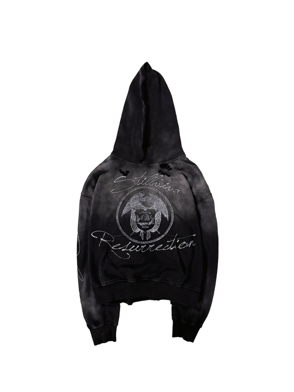 Resurrection Hoodie black, front
